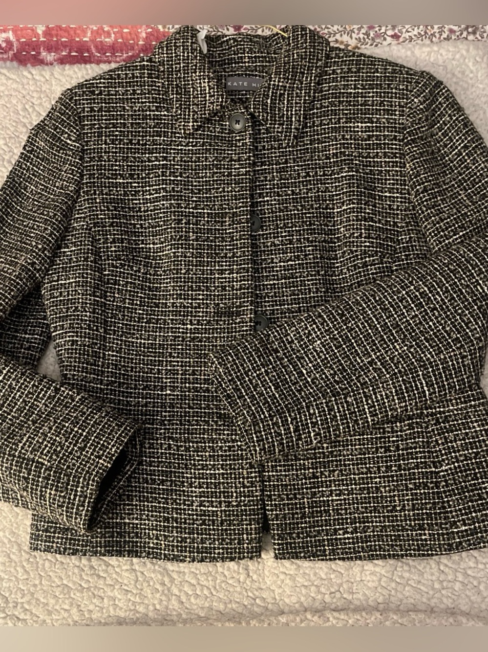 Kate Hill Vintage Wool Blend Blazer